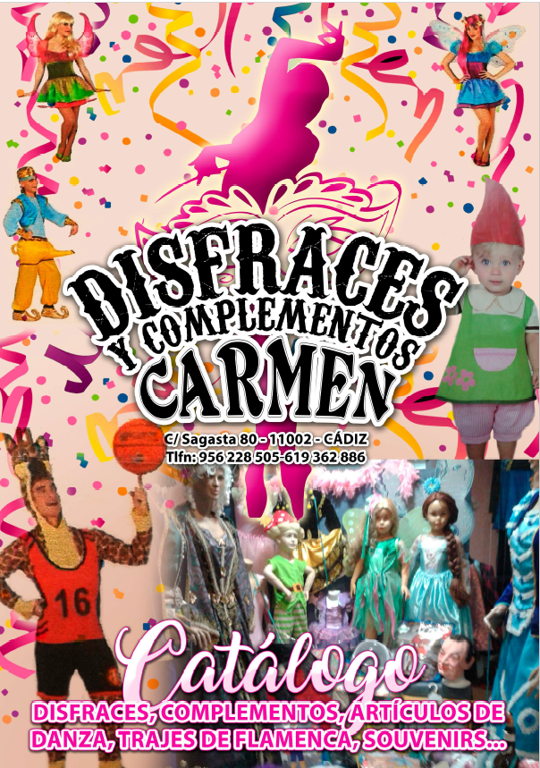 portada de disfraces